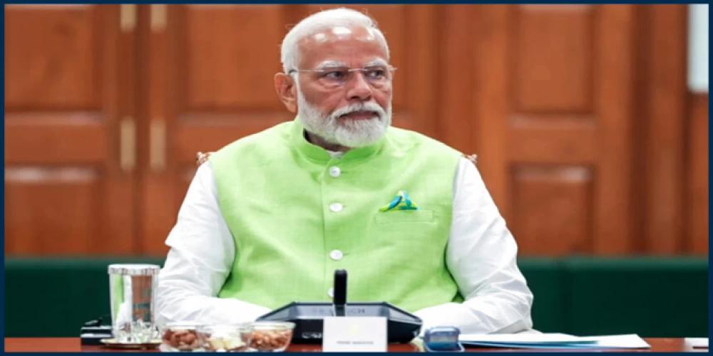 PM Modi addresses the Global Conference on Space Exploration (GLEX) 2025